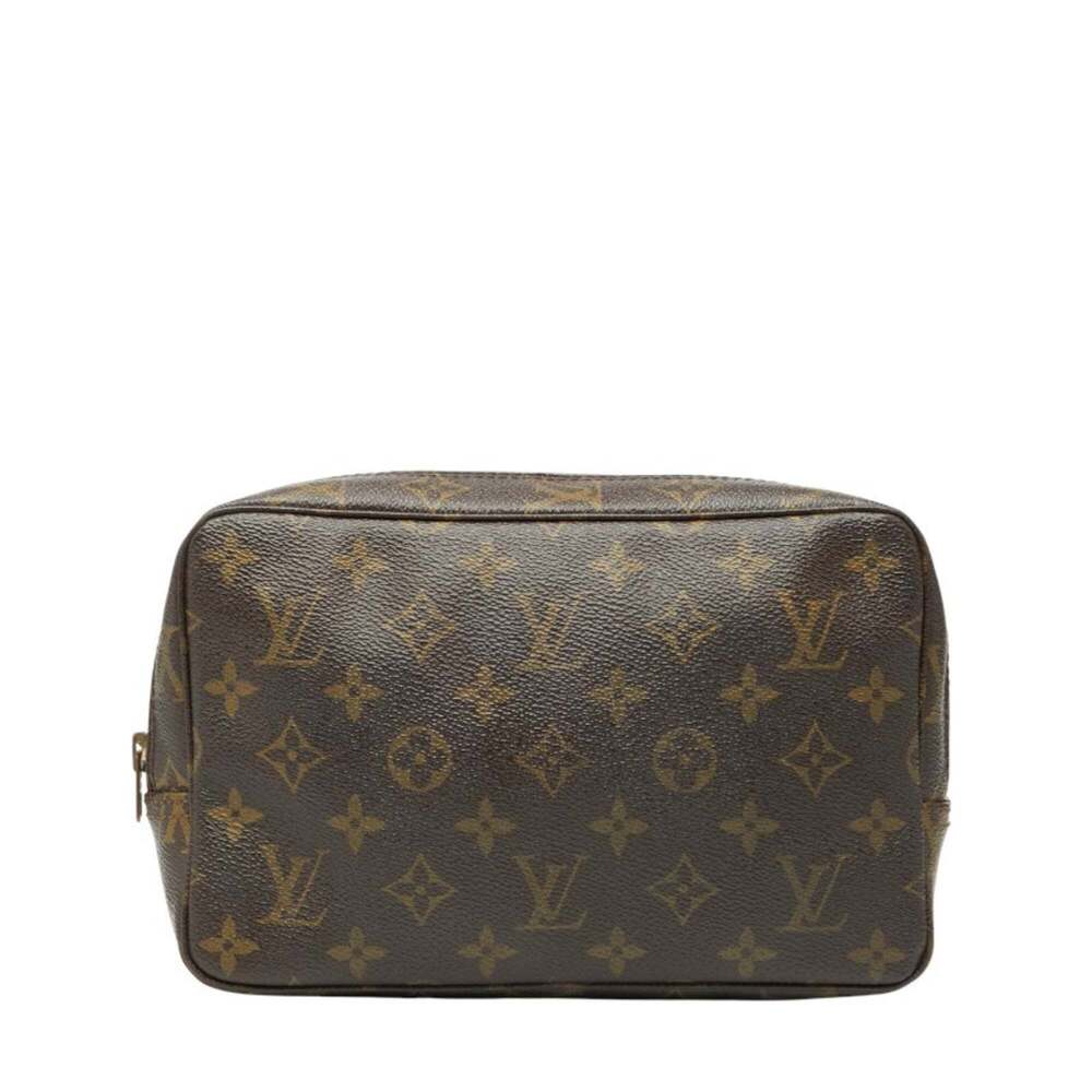 Louis Vuitton Authentic Brown Monogram Leather Cl… - image 1